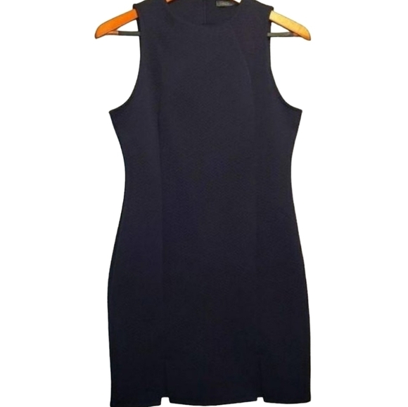 SOPRANO Navy Seasonal Mini Dress. Medium. Navy. - Picture 1 of 4